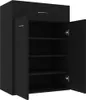 vidaXL Szafka na buty czarna 60x35x84 cm materiał Podgląd zdjęcia produktu 13