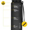 4FIZJO Sportovní láhev na pití 650 ml, černá Náhled obrázku produktu 2