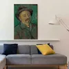 Italienischer Leinwand Leinwandbild - Portrait of a oneeyed Produktbild-Vorschau 4