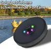 3W Solar Brunnenpumpe mit 900mAh Akku & LED, Schwimmender Produktbild-Vorschau 2
