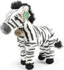 RAPPA Peluche zebra in piedi 30 cm ECO-FRIENDLY Anteprima dell’immagine prodotto 1
