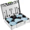 Festool Schleifmittel-Systainer³ SYS-STF D125 GR-Set Granat Produktbild-Vorschau 2