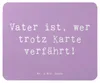 Mr. & Mrs. Panda Mouse Pad Spruch Vater Abenteuer - Produktbild-Vorschau 1