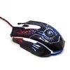 A gaming mouse with illuminated accents is shown against a white background. Produktbild-Vorschau