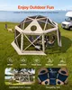 Padiglione pop-up VEVOR, 4,57 x 4,57 m, 13 lati, tenda da Anteprima dell’immagine prodotto 3
