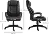Vinsetto Fauteuil de bureau massant  fauteuil bureau Voir les images du produit 6