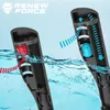 MASKA DO SNORKELINGU Z DWOMA FAJKAMI SM-14 L/XL czarna Podgląd zdjęcia produktu 7