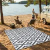 Teppich Outdoor Zweiseitig Wasserdicht Resistent Weiß Produktbild-Vorschau 3