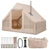 Tenda gonfiabile COSTWAY per 4 persone, tenda da campeggio Anteprima dell’immagine prodotto 1