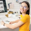 Organizer na biurko Relaxdays, 2 szuflady, bambus i MDF, Podgląd zdjęcia produktu 3