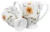 DUO 2er-Set Becher PANSY mit Fuß, 340 ml, New Bone China Produktbild-Vorschau 3