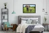 MuchoWow® MuchoWow® Gerahmtes Poster Elefant - Natur - Park Produktbild-Vorschau 5
