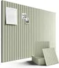 Vilt prikbord 120 x 90 cm, 12 tegels, zelfklevend, sage Productafbeelding-voorbeeld 1