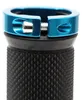 Set di manopole per bicicletta, 2 pezzi, nero/blu Anteprima dell’immagine prodotto 3