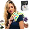 Körnerkissen für Mikrowelle - Wärmekissen Nacken, Rücken Produktbild-Vorschau 1