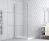 Walk In form&style MODENA 90 cm barva rámu chrom dekor skla Náhled obrázku produktu 4