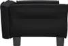 A side view of a black dog bed. Náhľad obrázku produktu