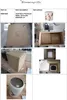 A collage of images showing a flowerpot, its packaging, and shipping details. Produktbild-Vorschau