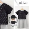 5 x ALIZE Angora Gold 271 Pearl Pink mit Label Produktbild-Vorschau 2
