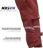 RUBBERNECK NXSVN Regenhose Uni, atmungsaktiv, rot, Gr. S Produktbild-Vorschau 4