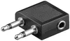 goobay 2 x 3,5 mm MonoStecker/3,5 mm StereoBuchse Voir les images du produit 1