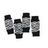Four dog leg braces with a zebra pattern are laid out on a white background. Produktbild-Vorschau