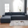 (tmavě šedý) potah na pohovku ve tvaru L, elastický potah Náhled obrázku produktu 3
