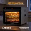 AREBOS Dörrautomat 700 W, 19 L, 8 Edelstahlgitter, Produktbild-Vorschau 7