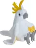 A stuffed toy cockatoo is shown sitting against a white background. Anteprima dell’immagine prodotto