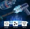Handstaubsauger, Druckluftspray PC-Reinigung, 120W 7,4V LED Produktbild-Vorschau 2