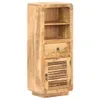 vidaXL Highboard 45x32x110 cm Bois de manguier rugueux Voir les images du produit 8