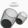 Windlicht 2er Set | Kerzenständer Metall Schwarz | Produktbild-Vorschau 3