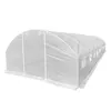 A white greenhouse tunnel on a white background. Produktbild-Vorschau