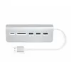 Satechi Aluminum USB 3.0 Hub und Card Reader - Silber Produktbild-Vorschau 1