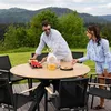 di volio Gartentisch Ravello ø 150 cm, rund - beige - Produktbild-Vorschau 5