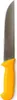 A single kitchen knife with a silver blade and a yellow handle is shown against a white background. Produktbild-Vorschau