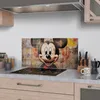 DEQORI Küchenrückwand Glas 80x40 cm 'Urbane Nostalgie' Produktbild-Vorschau 2