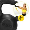 4FIZJO Gusseiserne Kettlebell 16 kg, Trainingsgewicht für Produktbild-Vorschau 4