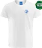 FC Schalke 04 S04 T-Shirt Basic weiß Gr. L Produktbild-Vorschau 1