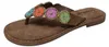 Lazamani 75.453 Teenslippers Dames Multi - Damen Hausschuhe Produktbild-Vorschau 1
