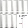 37 Stück Speichen 249mm verstärkt Edelstahl 2,34mm inkl. Produktbild-Vorschau 1