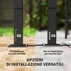 Outsunny pergola 3x3m záhradný altánok kovová strecha na Náhľad obrázku produktu 6