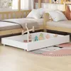 L-Baumhausbett aus Massivholz mit Schubladen und Regalen – Produktbild-Vorschau 6