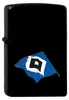 Zippo zapalova? Hamburger SV ?erný matný s vlajkou HSV Náhled obrázku produktu 1