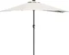 vidaXL Ombrellone da giardino color sabbia 294 x 150 x 224 Anteprima dell’immagine prodotto 1