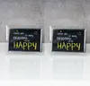 2er Set Glas BIlderrahmen Portraitrahmen Rahmen 13x18cm Produktbild-Vorschau 2