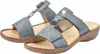 Rieker Damen Pantolette mit Klettverschluss und T-Riemen Produktbild-Vorschau 87