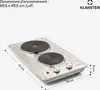 Klarstein Plaque de cuisson électrique 3000W, Plaque Voir les images du produit 6