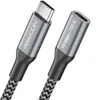 deleyCON 0,5m 100W 10 Gbps USB-C Verlängerung Kabel Kurz Produktbild-Vorschau 1