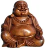 Statua di Buddha in legno, altezza 20 cm, ideale per il Anteprima dell’immagine prodotto 2